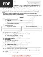 Dzexams 4am Francais d1 20191 594161 PDF