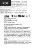 Sixth Semester: Teaching Scheme Credits 4 Objectives