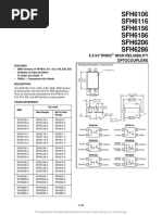 SFH6106 SFH6116 SFH6156 SFH6186 SFH6206 SFH6286: 5.3 KV TRIOS High Reliability Optocouplers