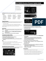 2012 NAVIGATION/MULTIMEDIA Receiver Firmware Update Guide: 30 Minutes.)