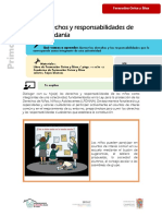 Ficha de Trabajo de Formación Civica y Etica PDF