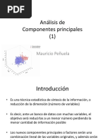 Análisis de Componentes Principales ACP