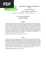 Herramientas y Mecanizados Industriales Ltda PDF