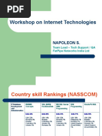 Workshop On Internet Technologies: Napoleon S