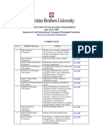 Introduction To Packaging Engineering Curriculum PDF