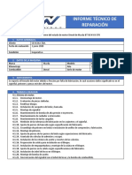 Informe Técnico de Reparación