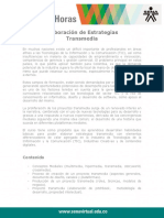 10 Elaboracion - Estrategia - Trasmedia PDF