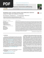 Identifying Water Recycling Strategy Using Multivariate Statistical Industry PDF