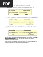 Preposition: Action-Receiver of Action Direction, They May Make The Reader Work Harder To