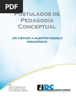 DLC - Postulados Pedagogia Conceptual