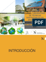 Clase 01-Técnicas Sustentables en Arquitectura