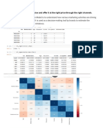 Market Mix Modelling