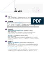 Rahul Tiwari Resume PDF