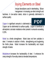 Effects of Alloying Elements On Steel: Silicon