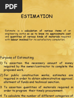 Estimation