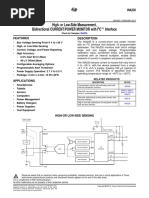 High-Or Low-Side Measurement, Bidirectional CURRENT/POWER MONITOR With I C Interface