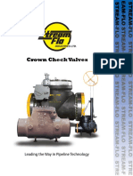 Crown Check Valves: Leading The Way in Pipeline Technology