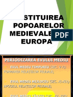 Formarea Popoarelor Medievale 2020