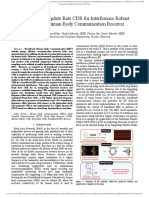 An Improved Update Rate CDR For Interference Robust Broadband Human Body Communication Receiver