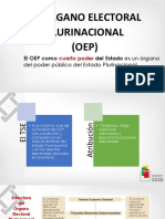 El Organo Electoral Plurinacional