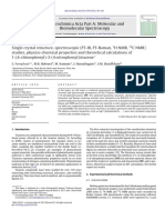 Spectrochim-Acta-2012-Single Crystal Structure, Spectroscopic Studies, Physico-Chemical Properties and Theoretical Calculations of Triazene