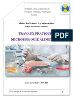 PolycopiÃ© - TP Microbiologie Alimentaire PDF