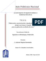 Fabricación, Caracterización y Simulación de CADI Aleado Con Cromo y Vanadio para Su Aplicación en Árboles de Levas