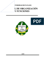 Manual de Organización Y Funciones