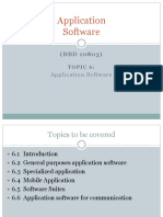 Topic6 Applicationsoftware