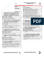 Examen de Etica 3 Periodo Grado 3-2019