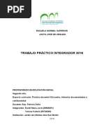 Trabajo Practico Practica II Educacion Inicial