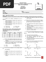 Directions: Choose The Best Answer For Each Multiple Choice Question. Write The Best Answer On The Blank