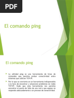 Comando Ping Utilidad y Como Interpretarlo