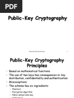 Public-Key Cryptography: Data and Network Security 1