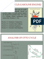 A. Otto Cycle (Gasoline Engine)