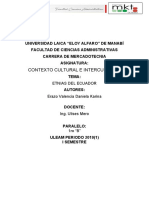 Tarea #1 Etnias Del Ecuador