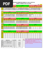 Schedule Spring 2011 K5.1