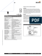 TFB24 Technical Data Sheet: On/Off, Spring Return, AC/DC 24 V