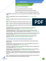 Microeconomics Definitions List (Edexcel) PDF