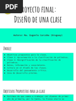 Proyecto Final - Diseño de Una Clase