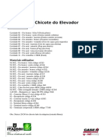 Chicote Elevador Case A8800