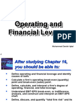 Operating Financial Leverage