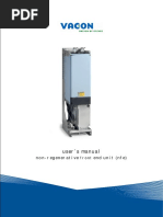 Vacon NX, Non-Regenerative Front End FI9 UD01217B PDF