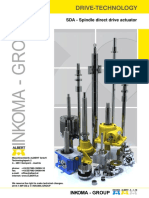 Drive-Technology: SDA - Spindle Direct Drive Actuator