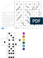 Juego de Mesa Serpiente y Escaleras Hasta El 30