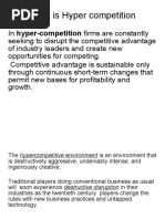 8) Hypercompetition