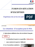 fmc03 3 Transfusion en Situation D Exeption Opex Service de Sante Des Armees Peytel