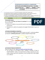 Guias Didáctica Ética y Valores - #1 - 6°