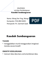 Tutorial Kaedah Sumbang Saran