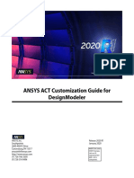 Ansys Act Customization Guide For Designmodeler